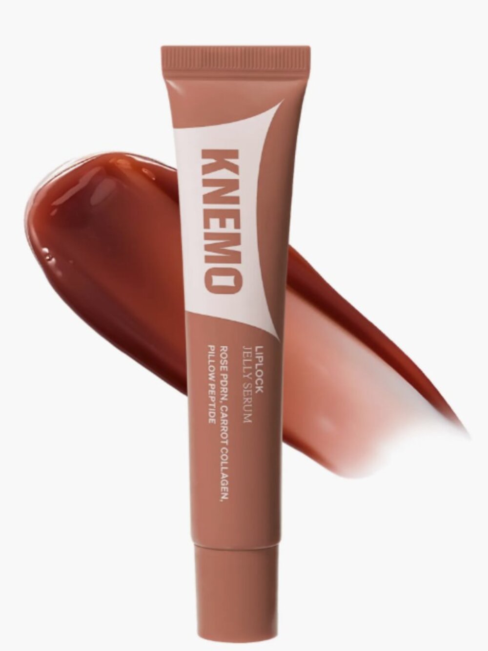 Knemo LipLock Jelly Lip Serum Color Pink Flan - Never Opened
